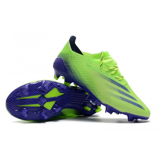 Comprar ahora  Botas de fútbol Adidas X Ghosted .1 FG Verde Azul Púrpura