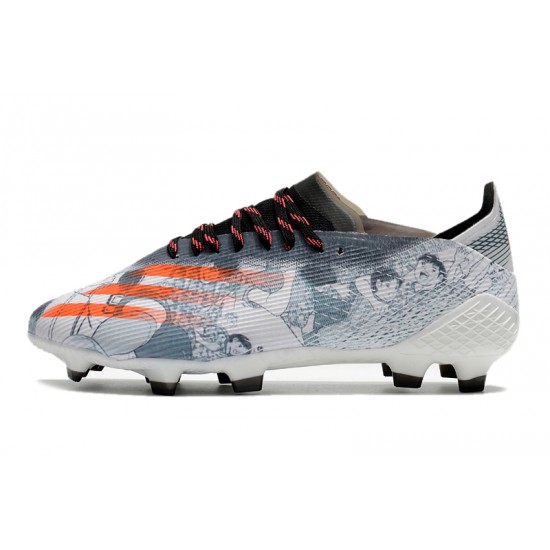 Comprar ahora  Botas de fútbol Adidas X Ghosted .1 FG Grey Blanco naranja