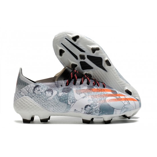 Comprar ahora  Botas de fútbol Adidas X Ghosted .1 FG Grey Blanco naranja