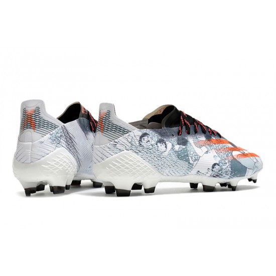 Comprar ahora  Botas de fútbol Adidas X Ghosted .1 FG Grey Blanco naranja
