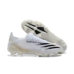 Botas de fútbol Adidas X Ghosted .1 FG Blanco Negro 