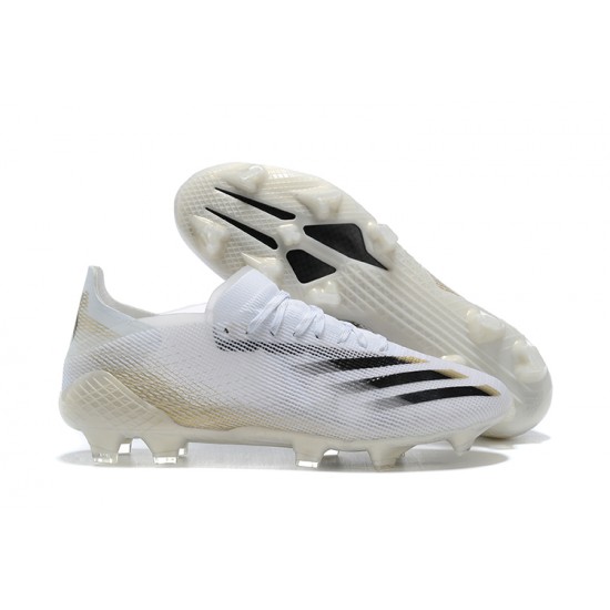 Descubrir  Botas de fútbol Adidas X Ghosted .1 FG Blanco Negro