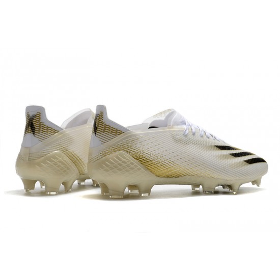 Comprar  Botas de fútbol Adidas X Ghosted .1 FG Blanco Negro dorado