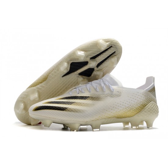 Comprar  Botas de fútbol Adidas X Ghosted .1 FG Blanco Negro dorado