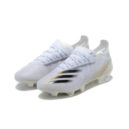 Descubrir  Botas de fútbol Adidas X Ghosted .1 FG Blanco Negro