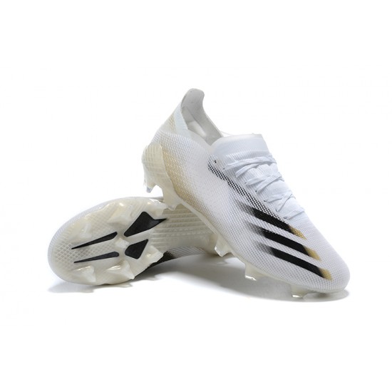 Descubrir  Botas de fútbol Adidas X Ghosted .1 FG Blanco Negro