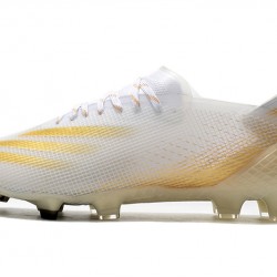 Botas de fútbol Adidas X Ghosted .1 FG Blanco dorado 