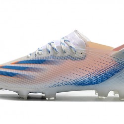 Botas de fútbol Adidas X Ghosted .1 FG Blanco naranja Azul 