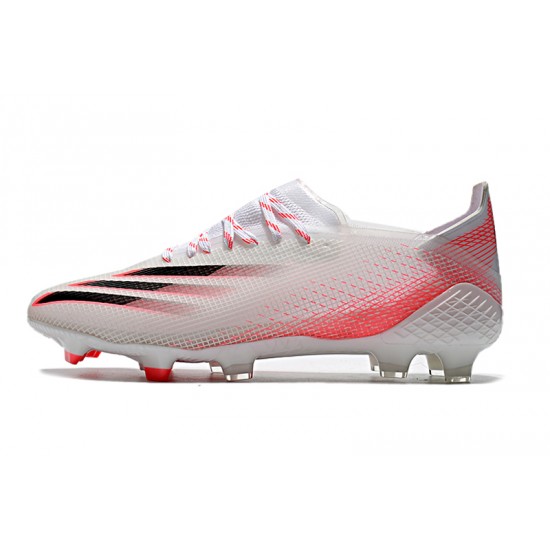 Tienda  Botas de fútbol Adidas X Ghosted .1 FG Blanco Rosa Negro
