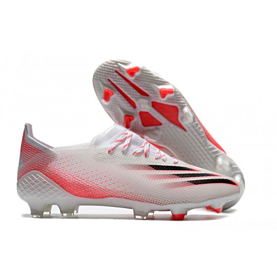 Tienda  Botas de fútbol Adidas X Ghosted .1 FG Blanco Rosa Negro