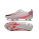 Tienda  Botas de fútbol Adidas X Ghosted .1 FG Blanco Rosa Negro