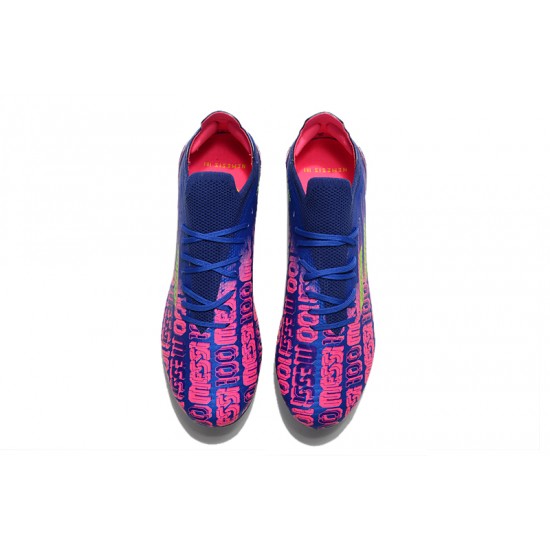 Explorar  Botas de fútbol Adidas X Speedflow .1 FG Rosa Royal Azul