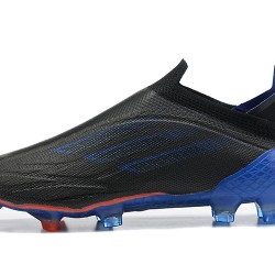 Botas de fútbol Adidas X Speedflow+ FG Negro Azul