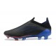 Alta calidad Botas de fútbol Adidas X Speedflow+ FG Negro Azul