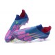 Descubrir  Botas de fútbol Adidas X Speedflow+ FG Azul Púrpura