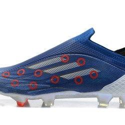 Botas de fútbol Adidas X Speedflow+ FG Azul