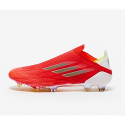 Botas de fútbol Adidas X Speedflow+ FG Rojo Blanco