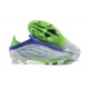Alta calidad Botas de fútbol Adidas X Speedflow+ FG Blanco Azul Verde
