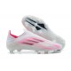 Descubrir  Botas de fútbol Adidas X Speedflow+ FG Blanco Rosa
