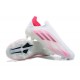 Descubrir  Botas de fútbol Adidas X Speedflow+ FG Blanco Rosa