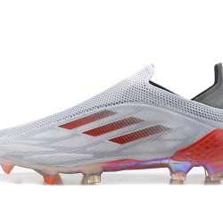 Botas de fútbol Adidas X Speedflow+ FG Blanco Rojo