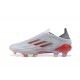 Alta calidad Botas de fútbol Adidas X Speedflow+ FG Blanco Rojo