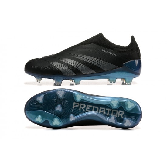 Comprar ahora  Adidas Predator Accuracy FG Negro Azul Hombre Zapatos De Futbol