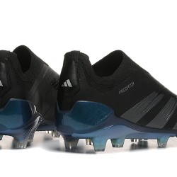 Adidas Predator Accuracy FG Negro Azul Hombre Zapatos De Futbol