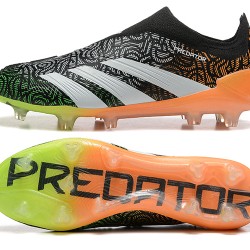 Adidas Predator Accuracy FG Negro Naranja Hombre Zapatos De Futbol