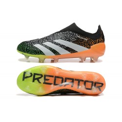 Adidas Predator Accuracy FG Negro Naranja Hombre Zapatos De Futbol