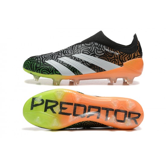 Comprar ahora  Adidas Predator Accuracy FG Negro Naranja Hombre Zapatos De Futbol