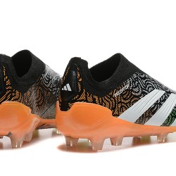 Adidas Predator Accuracy FG Negro Naranja Hombre Zapatos De Futbol