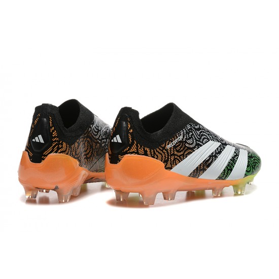 Comprar ahora  Adidas Predator Accuracy FG Negro Naranja Hombre Zapatos De Futbol