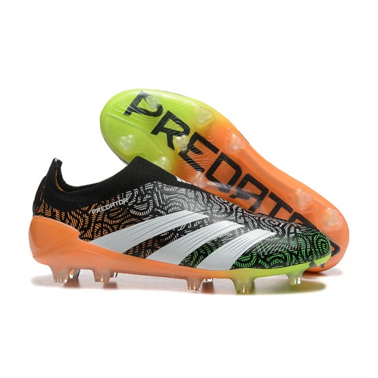 Comprar ahora  Adidas Predator Accuracy FG Negro Naranja Hombre Zapatos De Futbol