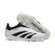 Alta calidad Adidas Predator Accuracy FG Negro Blanco Hombre Zapatos De Futbol