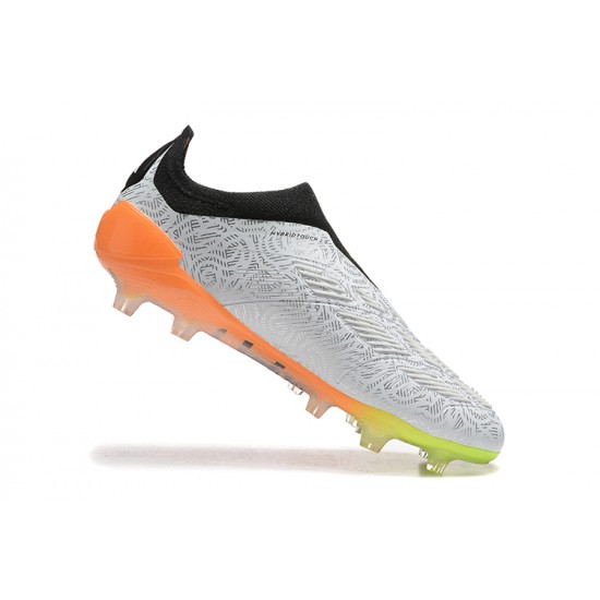 Explorar  Adidas Predator Accuracy FG Gris Naranja Zapatos De Futbol