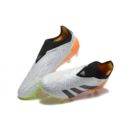 Explorar  Adidas Predator Accuracy FG Gris Naranja Zapatos De Futbol