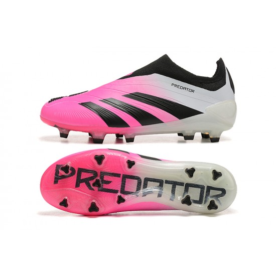Calidad superior  Adidas Predator Accuracy FG Rosa Negro Hombre Zapatos De Futbol