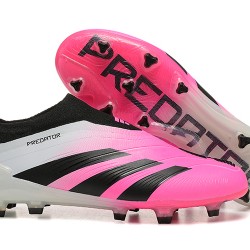 Adidas Predator Accuracy FG Rosa Negro Hombre Zapatos De Futbol
