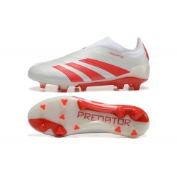 Adidas Predator Accuracy FG Rojo Blanco Hombre Zapatos De Futbol