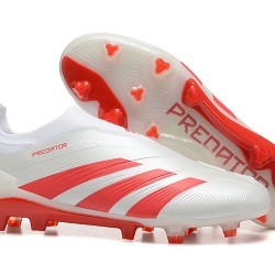 Adidas Predator Accuracy FG Rojo Blanco Hombre Zapatos De Futbol