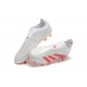 Alta calidad Adidas Predator Accuracy FG Rojo Blanco Hombre Zapatos De Futbol