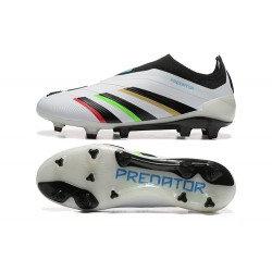 Adidas Predator Accuracy FG Blanco Negro Zapatos De Futbol