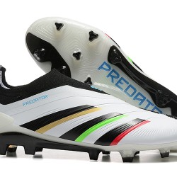 Adidas Predator Accuracy FG Blanco Negro Zapatos De Futbol