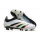 Tienda  Adidas Predator Accuracy FG Blanco Negro Zapatos De Futbol