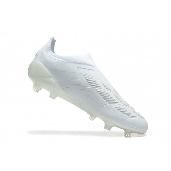 Comprar ahora  Adidas Predator Accuracy FG Blanco y Azul Hombre Zapatos De Futbol
