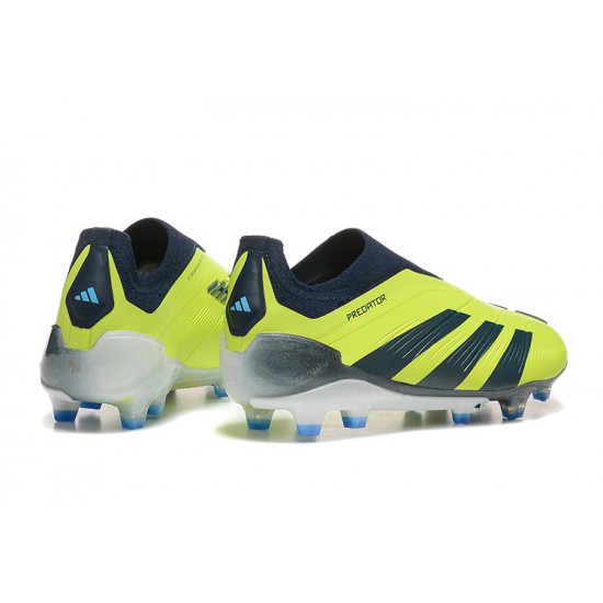 Calidad superior  Adidas Predator Accuracy FG Amarillo Negro Hombre Zapatos De Futbol