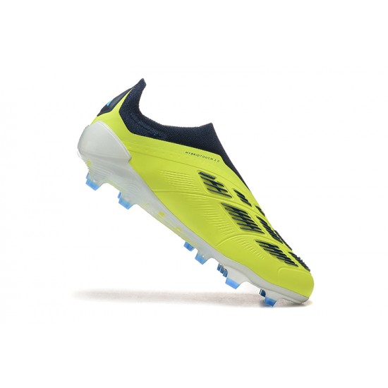 Calidad superior  Adidas Predator Accuracy FG Amarillo Negro Hombre Zapatos De Futbol