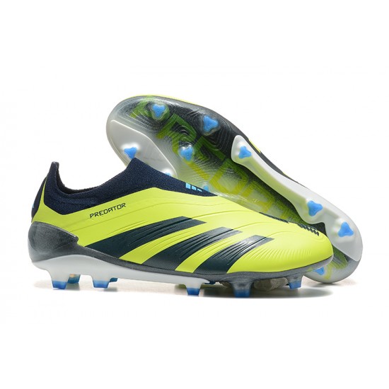 Calidad superior  Adidas Predator Accuracy FG Amarillo Negro Hombre Zapatos De Futbol