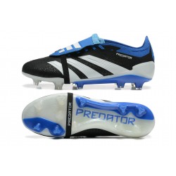 Adidas Predator Accuracy FG Negro y AzulZapatos De Futbol